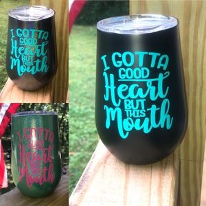 12 wine tumblers